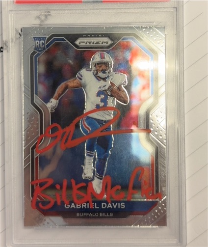 2020 Panini Prizm #312 Gabriel Davis — front