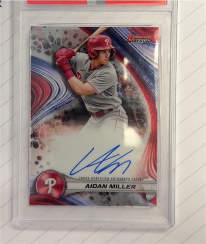 2024 Bowman's Best #B24-AM Aidan Miller — front
