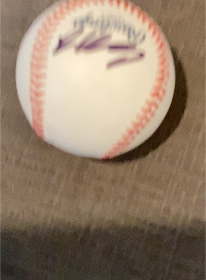 2021 Major League Baseball Signed Baseball Jacob Berry LSU — front