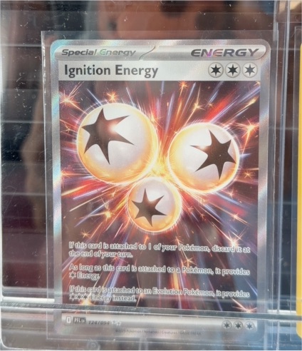 Pokémon Ignition Energy 124/094 — front