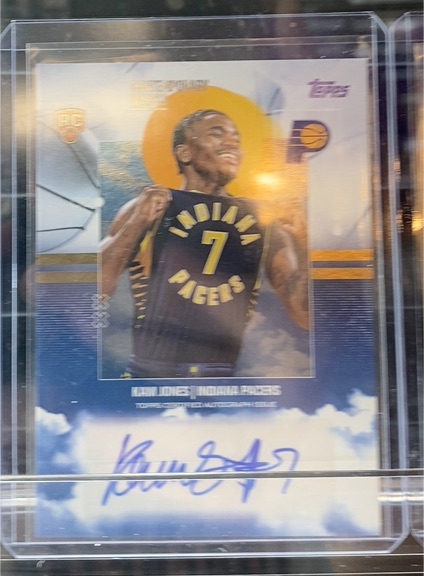2025-26 Topps Contemporary Marks #CM-KO Kam Jones — front