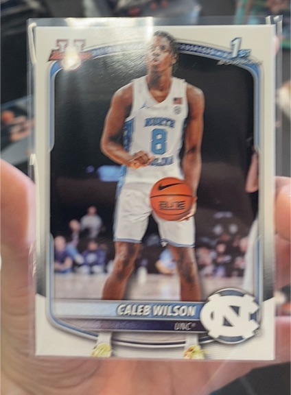 2025 Topps Bowman U #BPP-83 Caleb Wilson — front
