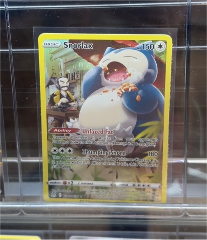 2022 Pokémon Lost Origin #TG10 Snorlax — front
