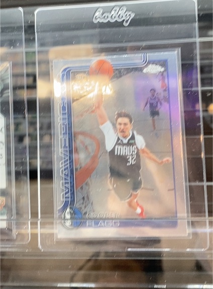 2026 Topps Chrome Update #151 Cooper Flagg Rookie Dallas Mavericks — front