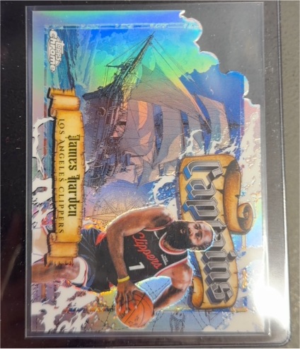 2025-26 Topps Chrome Update #SC-10 James Harden Captains — front