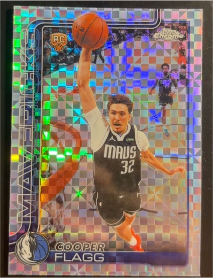 2025-26 Topps Chrome Update #151 Cooper Flagg — front