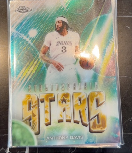 2026 Topps Chrome Update #ST-6 Anthony Davis — front
