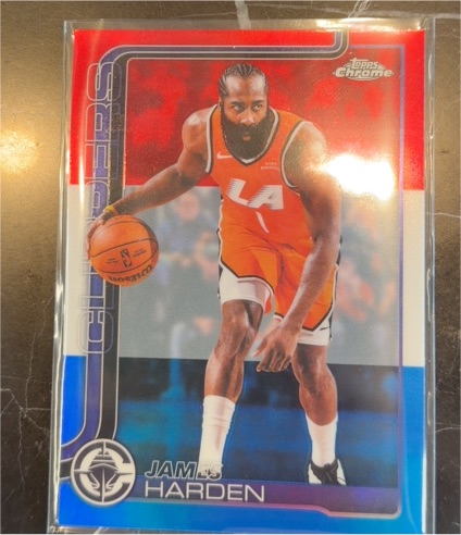 2026 Topps Chrome Update #33 James Harden — front