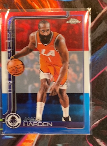 2026 Topps Chrome Update #33 James Harden — front