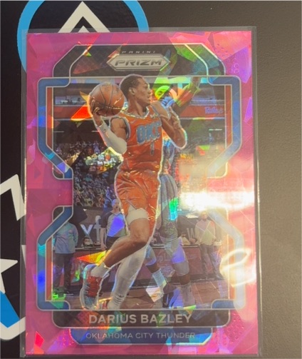 2021-22 Panini Prizm #237 Darius Bazley — front