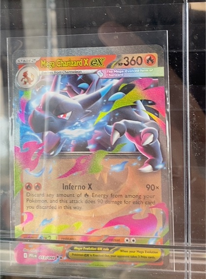 Mega Charizard X ex 013/094 — front