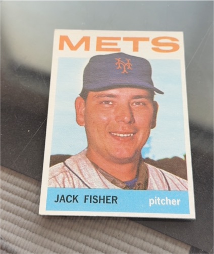 1964 Topps #422 Jack Fisher — front