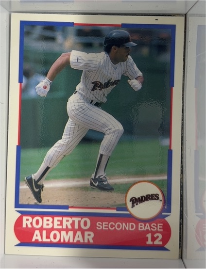 1989 Score Young Superstars I #28 Roberto Alomar — front