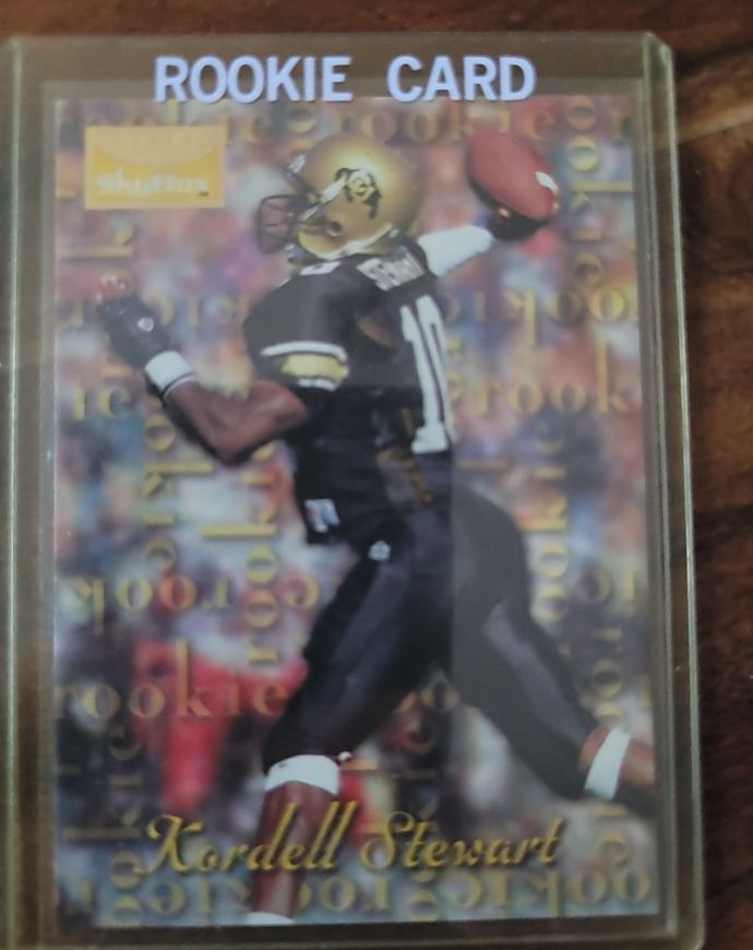 1995 SkyBox Premium #192 Kordell Stewart Rookie — front
