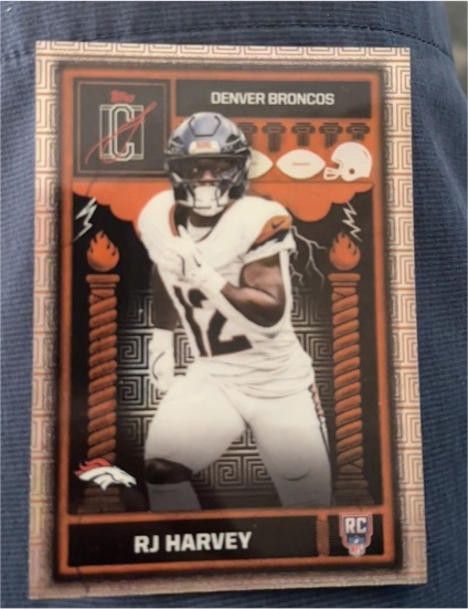 2025 Topps Signature Class Odyssey #OD-7 RJ Harvey — front