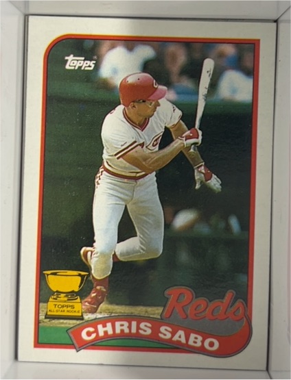 1989 Topps #490 Chris Sabo — front