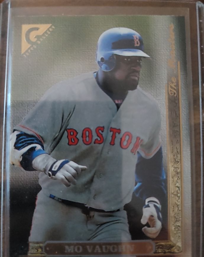 1996 Topps Gallery #150 Mo Vaughn — front
