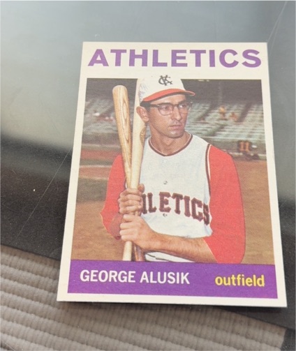 1964 Topps #431 George Alusik — front