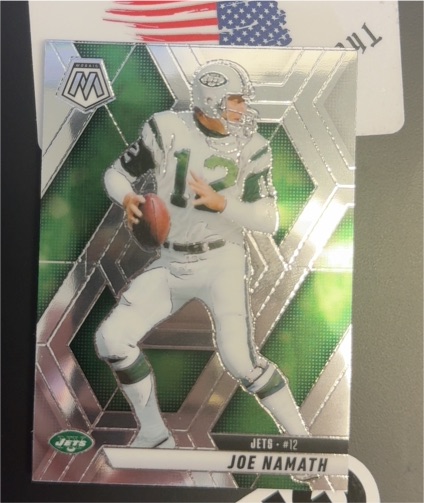 2025 Panini Mosaic #39 Joe Namath — front