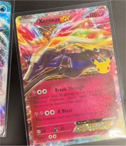 2014 Pokémon XY #97 Xerneas EX — front