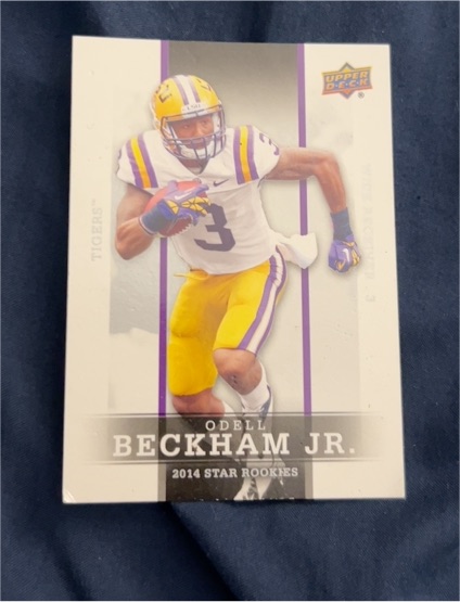 2014 Upper Deck Star Rookies #11 Odell Beckham Jr. — front