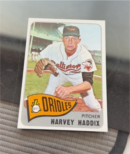1965 Topps #67 Harvey Haddix — front