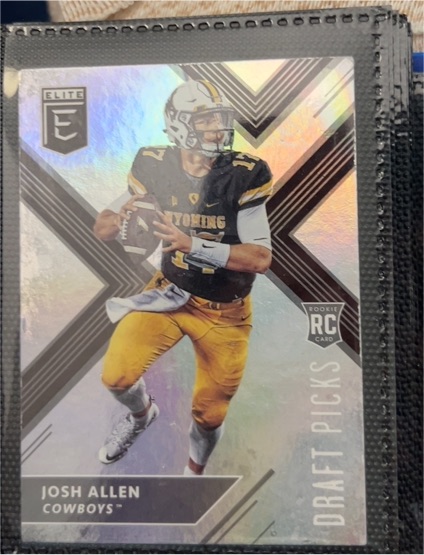 2018 Panini Elite Draft Picks #103 Josh Allen — front