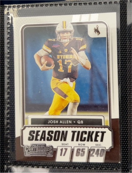2021 Panini Contenders Draft Picks #5 Josh Allen — front