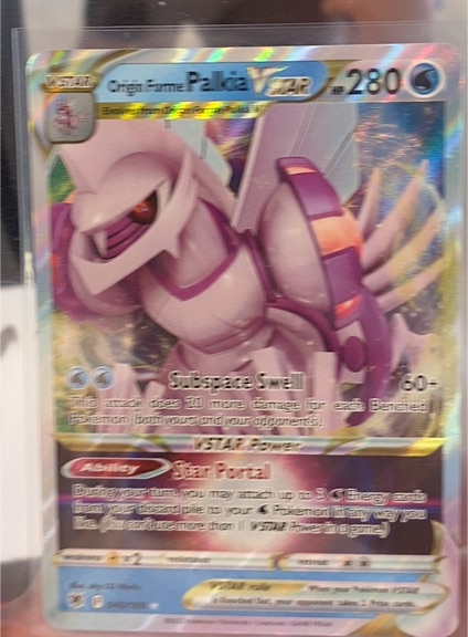 2022 Pokemon Astral Radiance #040 Origin Forme Palkia VSTAR — front