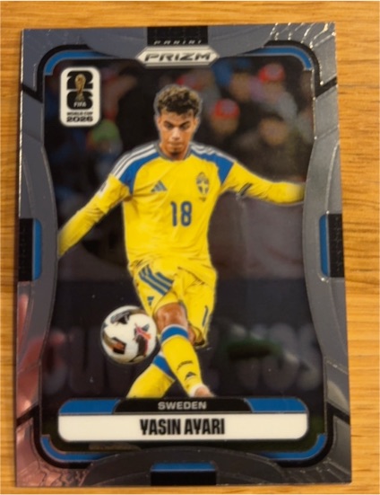 2026 Panini Prizm FIFA World Cup #498 Yasin Ayari — front