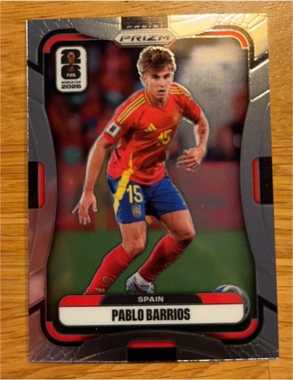 2026 Panini Prizm FIFA World Cup #67 Pablo Barrios — front