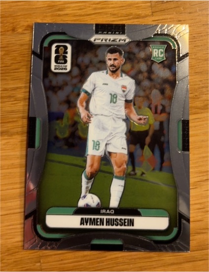 2026 Panini Prizm FIFA World Cup #457 Aymen Hussein — front