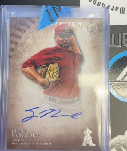 2015 Bowman Inception #PA-SN Sean Newcomb — front