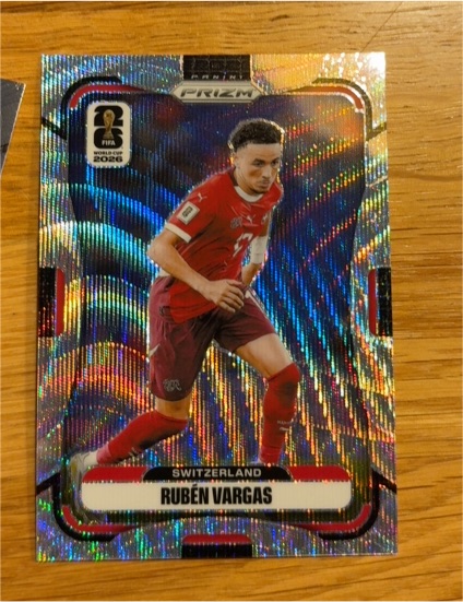 2026 Panini Prizm FIFA World Cup #424 Rubén Vargas — front