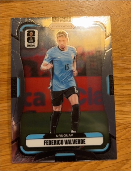 2026 Panini Prizm FIFA World Cup #122 Federico Valverde — front