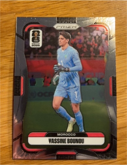2026 Panini Prizm FIFA World Cup #296 Yassine Bounou — front