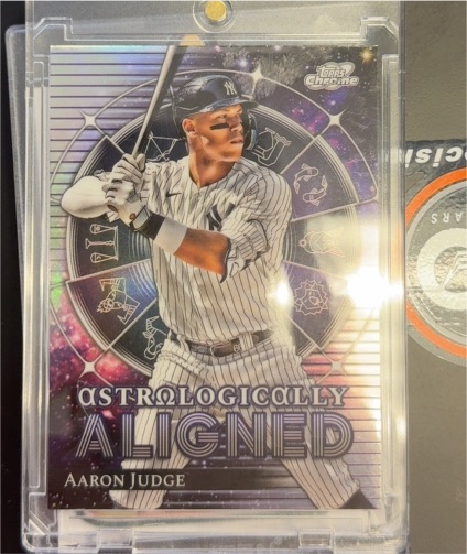 2024 Topps Cosmic Chrome Astrologically Aligned #AA-2 Aaron Judge — front