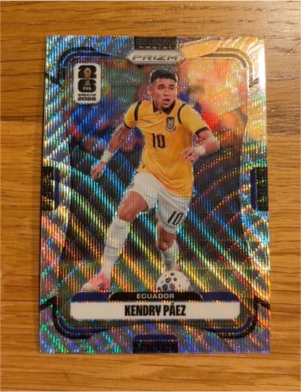 2026 Panini Prizm FIFA World Cup #217 Kendry Páez — front