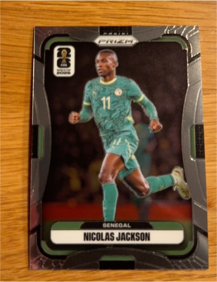 2026 Panini Prizm FIFA World Cup #402 Nicolas Jackson — front