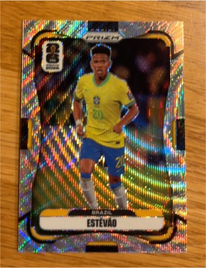 2026 Panini Prizm FIFA World Cup #87 Estêvão — front