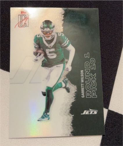 2025 Topps Signature Class #41 Garrett Wilson — front