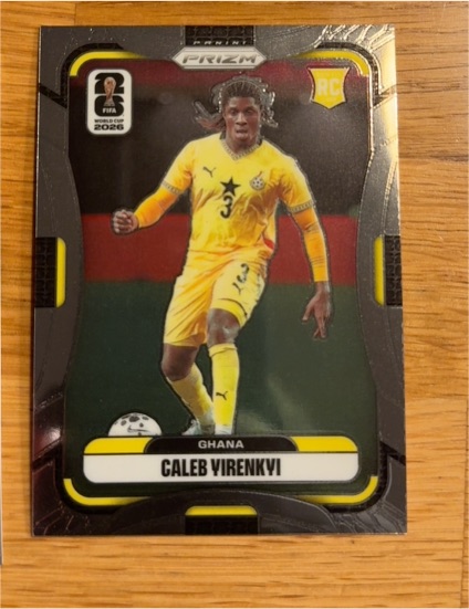 2026 Panini Prizm FIFA World Cup #227 Caleb Yirenkyi — front