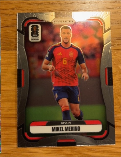 2026 Panini Prizm FIFA World Cup #71 Mikel Merino — front