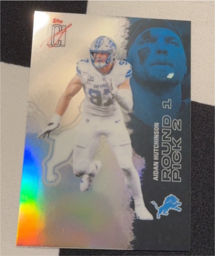 2025 Topps Signature Class #74 Aidan Hutchinson — front