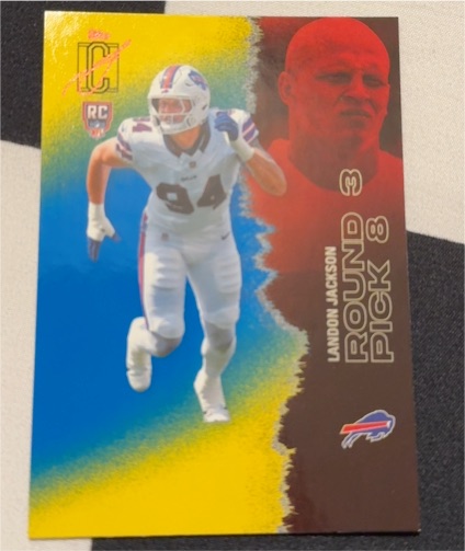 2025 Topps Signature Class #173 Landon Jackson — front