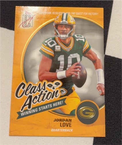 2025 Topps Composite Class Action #CA-12 Jordan Love — front