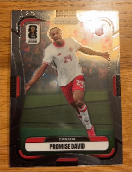 2026 Panini Prizm FIFA World Cup #170 Promise David — front