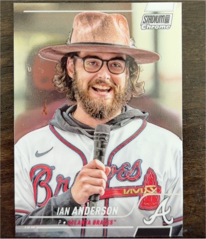 2022 Topps Stadium Club Chrome #283 Ian Anderson — front