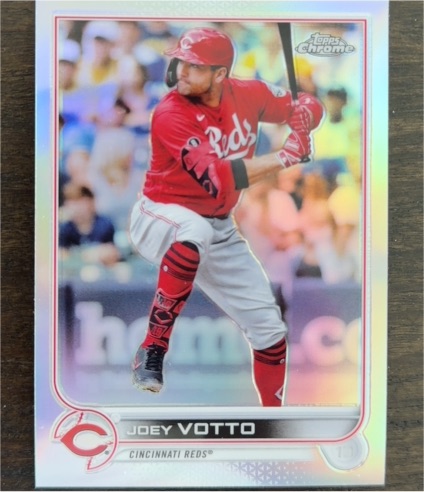 2022 Topps Chrome #177 Joey Votto — front