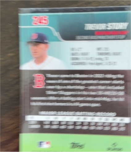 2022 Topps Stadium Club #245 Trevor Story — front